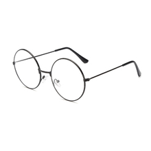 Óculos redondo vintage, armação de óculos de marca feminina, designer de óculos simples 2024 - compre barato