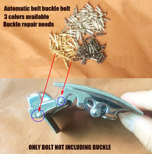 5 шт. для ремонта пряжки DKBLINGS необходима Автоматическая пряжка заклепка Пряжка винтовая пластина зажим Болт ременная пряжка заклепки 3 размера 2024 - купить недорого