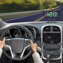 16*12CM  OBD HUD Film GPS Navigation Tools Premium Head Up Display Reflective Film Universal Audio Car Stickers Accessories 2024 - buy cheap