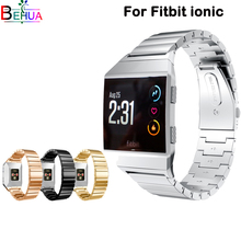 For Fitbit Ionic sport fashion stainless steel watchband Replacement quality smart Accessories for Fitbit Ionic watch strap band 2024 - buy cheap