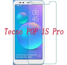 Smartphone 9H Tempered Glass  for Tecno POP 1S Pro 5.5" Explosion-proof Protective Film Screen Protector cover phone 2024 - buy cheap