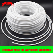 high quality white flexible tube hose pipe For RO water filter system aquarium PE reverse osmosis 1/4 inch 3/8 inch 2024 - купить недорого