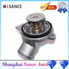 ISANCE Engine Coolant Thermostat + Housing + Seal 1122030275 1122000015 For Mercedes-Benz W202 W203 C240 C280 C320 C43 C55 AMG 2024 - buy cheap