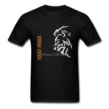 Israel Krav Maga T Shirt Short Sleeve Custom Men's T-shirts Summer Geek 3XL Cotton  Men T-shirt 2024 - buy cheap