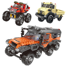 500+pcs Car Series All Terrain Vehicle Set Building Blocks Model Bricks Toys For Kids Educational Gifts Compatible Legoing 2024 - buy cheap