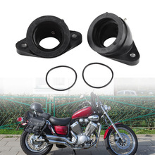 Adaptadores de interfaz de carburador de admisión para Motocicleta, accesorios para Yamaha XV400, XV500, XV535, 1 par 2024 - compra barato