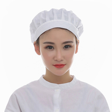 Gorro de trabajo de cocina elástico para hombre y mujer, gorro de Chef a  prueba de polvo, transpirable, para Hotel y restaurantes, novedad -  AliExpress