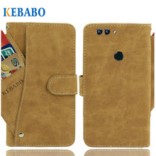 Vintage Leather Wallet Haier Power P10 Case 5.5" Luxury 3 Front Card Slots Cover Magnet Stand Phone Protective Bags 2024 - buy cheap