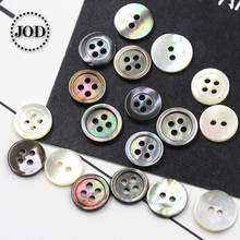 Pearl Natural Shell 10Pcs 10-12mm Black White Buttons for Clothing Crafts Shirt Decorations Sweater Mother of Pearl Buttons @30 2024 - buy cheap