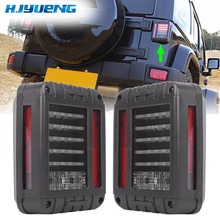 Tail Lights Kit For Jeep Wrangler 07-16 LED Tail Lights Rear Brake Reverse Lamps For Jeep Wrangler JK LED Brake 2024 - buy cheap