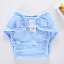 Детские подгузники многоразовые памперсы, тканевые Подгузники моющиеся сетчатые карманные подгузники для новорожденных дышащие подгузники для младенцев с хлопковой подкладкой 2023 - купить недорого