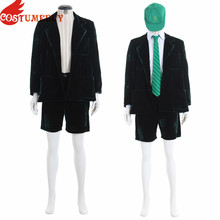 CostumeBuy/AC/DC Группа Stevie Young School Boy наряд косплей костюм куртка пальто Короткие штаны рубашка костюм полный комплект на заказ 2024 - купить недорого