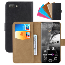 Luxury Wallet Case For Black Fox B5 PU Leather Retro Flip Cover Magnetic Fashion Cases Strap 2024 - buy cheap