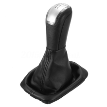 AUTO -For SKODA FABIA I MK1 99-07 GEAR SHIFT STICK KNOB 5 SPEED BLACK 6Y0711113HJTZ 2024 - buy cheap