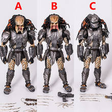 New NECA AVP Alien vs. Predator 33cm 1/6 scale Scar Predator MMS190 PVC Action Figure Collectible Model Toys gifts T30 2024 - buy cheap