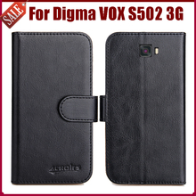 Hot Sale! High Quality 6 Colors Flip Leather Exclusive Protective Cover For Digma VOX S502 3G Case Phone Bag 2024 - buy cheap
