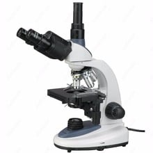 Тринокулярный составной Микроскоп -- AmScope поставки 40X-2500X 3 Вт светодиодный Тринокулярный составной Микроскоп T380C 2024 - купить недорого