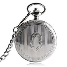 Ожерелье, стильные часы в стиле стимпанк с самообмоткой и цепочкой, карманные автоматические механические винтажные роскошные часы в полоску 2024 - купить недорого