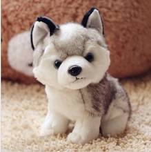 18cm creative simulation super cute little puppy dog huskies doll plush toys baby children birthday gift 1 pc 2024 - buy cheap