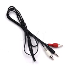 PZ-Cable adaptador de Audio estéreo Y música, conector auxiliar Kabel para Mp3 Pod, teléfono, TV, altavoces de sonido, MINI enchufe de 3,5mm, 10 Uds. 2024 - compra barato