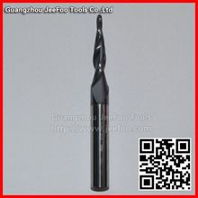 8*30*R1.5*75L Soild Carbide Two flute spiral ball nosed mill,Taper Nose Bits/ CNC Router End Mill 2024 - buy cheap