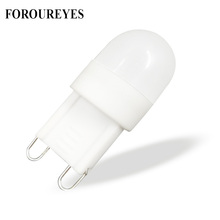 Mini 220V LED Bulb 110V 1.5W SMD3030 G9 Ceramic Lamp For Chandelier Lighting Ceiling Lights Replace Halogen Light 2024 - buy cheap
