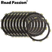 Road Passion 9pcs Motorcycle Clutch Friction Plates Kit For HONDA CB600F CB600 CB F CBR600 CBR 600 F2 F3 SJR SE CBR600F2 2024 - buy cheap