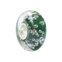 New 925 Sterling Silver Large Hole Colorful Summer Cool Bubble Murano Glass European Charm Beads Fit European Bracelet Jewelry 2024 - buy cheap