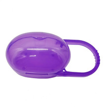 Soild Portable Baby Infant Kids Pacifier Nipple Cradle Case Holder Travel Storage Box 1Pc 4 Colors Pacifier Box 2024 - buy cheap
