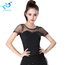 Ladies Ballroom Dance Costume Tops Flamenco Dance Blouse Modern Standard Outfits Competition Latin Salsa Rumba Performance 2024 - buy cheap