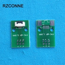 2pcs/lot 6P FFC FPC Adapter 0.5MM/1.0MM Pitch w/ 0.5mm flip cover to 2.54mm 6Pin Flat Cable Socket Connector for TFT LCD new 2024 - buy cheap