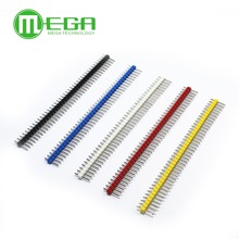 40 Pin 1x40 Single Row Male 2.54 Breakable Pin Header Connector Strip 2024 - buy cheap