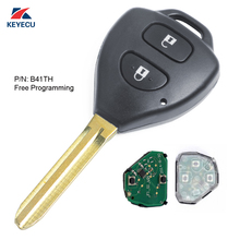 KEYECU-llave de coche remota de repuesto, 2 botones, 314,3 MHz G, para Toyota Corolla 209-2012 FCC ID:B41TH, programación gratuita 2024 - compra barato