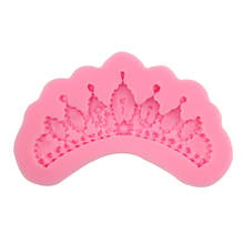 XIBAO Hot Selling Imperial Crown Shaped 3D Silicone Cake Mold & Soap Fandont Moulds DIY Cake Baking Tools MK1739 2024 - buy cheap