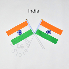 Индийский флаг 14*21 см, флаг, знакомство с парадом, фотосессия, флаг, баннер 2024 - купить недорого