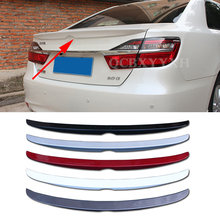 Spoiler de teto externo automotivo, estilo abs, sem pintura, decoração externa para toyota camry 2012-2015 2024 - compre barato