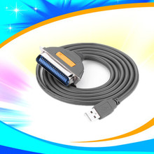 Nuevo USB IEEE1284 CN36 cable paralelo conexión verde DB36 hembra puerto paralelo impresora cable convertidor 2 Metro 2024 - compra barato