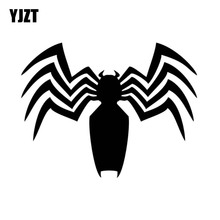 YJZT-pegatina de vinilo de araña para coche, C19-0230 Venom negro/plata, 15CM x 11,4 CM 2024 - compra barato
