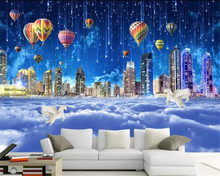 Beibehand-papel de parede 3d, customizado, sala de estar, estrela, plano de fundo, tv, para quarto de criança 2024 - compre barato