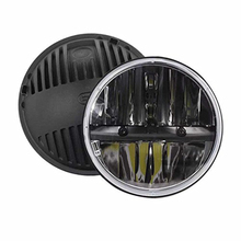 7 "Polegada faróis redondos do diodo emissor de luz feixe alto/baixo para jeep wrangler cj jk tj 97-2016 veículos offroad da motocicleta-par 2024 - compre barato