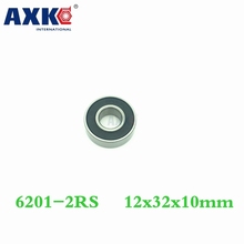 Axk 1pcs/lot 6201rs Hybrid Ceramic Ball Bearing 12x32x10 Mm 6201-2rs Bearing 6201 Bike Bearing 2024 - buy cheap
