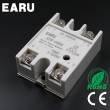 1PC SSR-50 DA SSR-50DA 50A SSR Relay input 3-32VDC output 24-380VAC for PID Temperature Controller Moudle Voltage Transformer 2024 - buy cheap