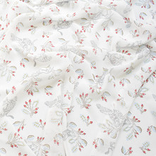 Hlqon tecido flores pequenas de chiffon liso, capa de tecido para vestido, feltro, patchwork, costura, material diy por 100x145cm 2024 - compre barato