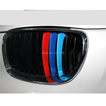 Pegatinas decorativas de colores para BMW, parrilla y calcomanías de parachoques delanteras para BMW M3, M5, M2, X1, X3, X5, X6, serie 7, 6 x nuevo estilo/M 2024 - compra barato