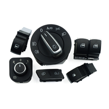 Window Mirror Headlight Door Control Button For VW Passat B6 Golf MK5 6 R32 GTI MK5 Rabbit Tiguan 5K3959857 1K0962125 5ND941431B 2024 - buy cheap
