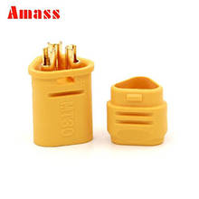 Amass MT30 plug connector 2mm 3-pin Connector Motor Bullet Plug For RC ESC Lipo Battery 3 Pairs/bag 2024 - buy cheap