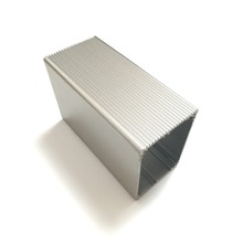 Caja de aluminio para proyectos eléctricos, PCB, 66x46x100mm, nuevo plata 2024 - compra barato