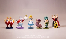 Disney Alice in Wonderland 6pcs/set 5cm Action Figure Model Anime Mini Decoration PVC Collection Figurine Toy model for children 2024 - buy cheap