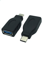 Adaptador de alta calidad USB 3,1 C macho A USB 2,0 A hembra, convertidor de conector USB tipo C 2024 - compra barato