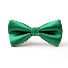 Мужской галстук-бабочка HOOYI, однотонный зеленый галстук-бабочка, 12 цветов, 2019 2024 - купить недорого